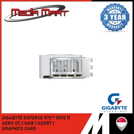 GIGABYTE GEFORCE RTX™ 5070 TT AERO OC 16G GRAPHICS CARD