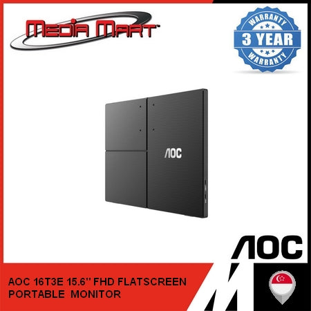 AOC 16T3E 15.6" FHD FLATSCREEN PORTABLE MONITOR