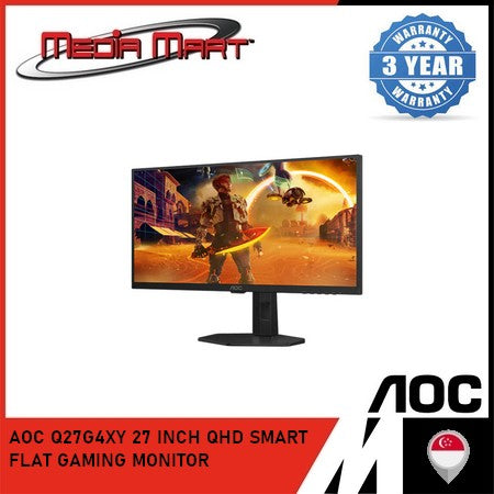 AOC Q27G4XY 27 INCH QHD SMART FLAT GAMING MONITOR
