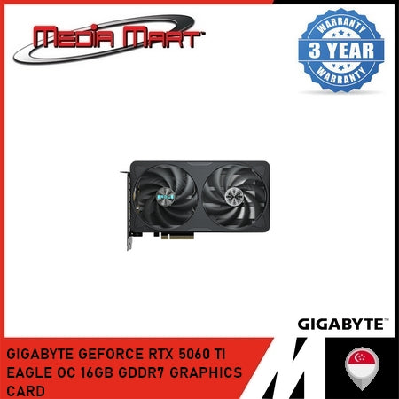 GIGABYTE GEFORCE RTX™ 5060 TI EAGLE | ICE | OC 16GB
