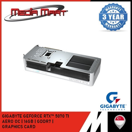 GIGABYTE GEFORCE RTX™ 5070 TT AERO OC 16G GRAPHICS CARD