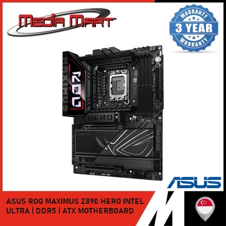 ASUS ROG MAXIMUS Z890 HERO | INTEL LGA 1851 | DDR5 | ATX MOTHERBOARD