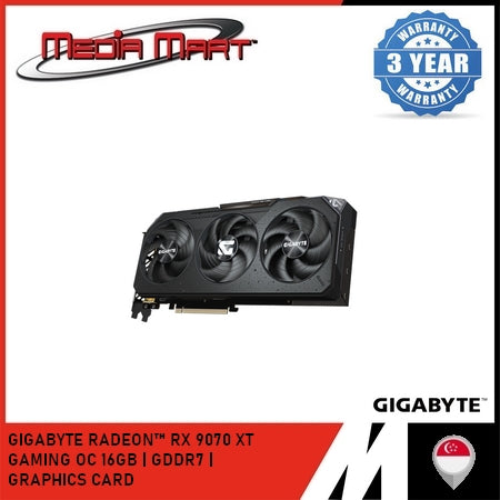 GIGABYTE RADEON⢠RX 9070 XT GAMING OC 16G GRAPHICS CARD