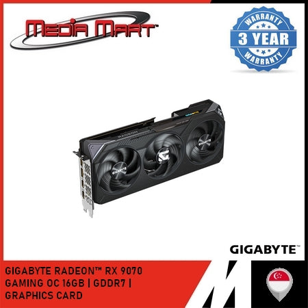 GIGABYTE RADEON⢠RX 9070 GAMING OC 16G GRAPHICS CARD