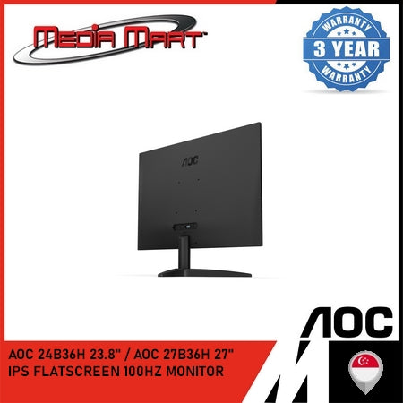 AOC 24B36H FLATSCREEN FHHD 1100HZ MONITOR
