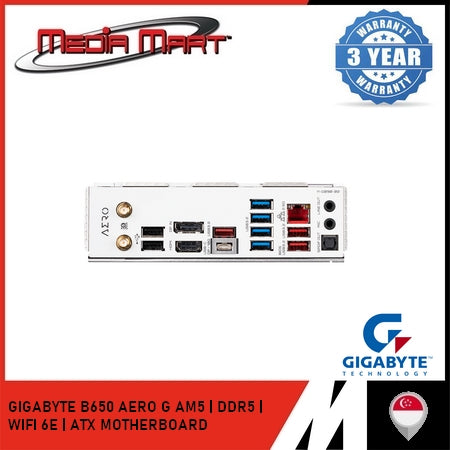 GIGABYTE B650 AERO G AM5 DDR5 ATX MOTHERBOARD