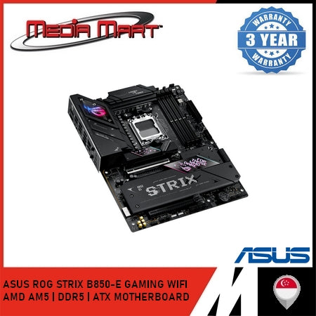 ASUS ROG STRIX B850-E GAMING WIFI AMD AM5 | DDR5 | ATX MOTHERBOARD