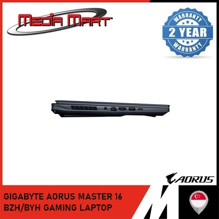 GIGABYTE AORUS MASTER 16 BZH/BYH GAMING LAPTOP | INTEL ULTRA 9 275HX CPU | RTX 5080/5090 GPU | 32GB RAM | 1TB GEN 4 SSD