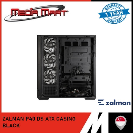 ZALMAN P40 DS ATX CASING BLACK