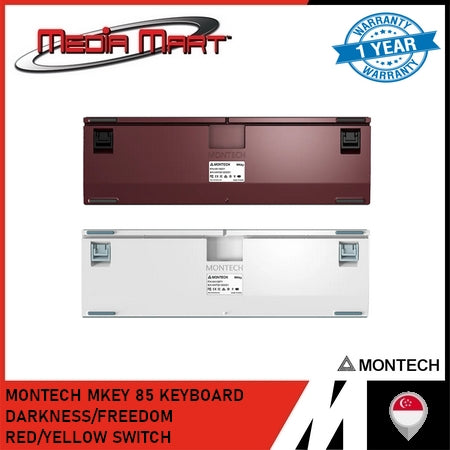 MONTECH MKEY 85 KEYBOARD DARKNESS/FREEDOM RED/YELLOW SWITCH