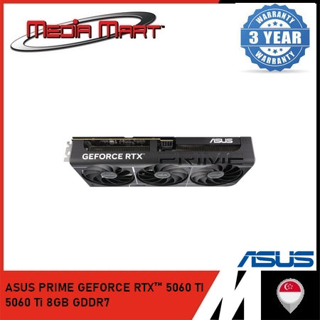 ASUS PRIME GEFORCE RTX 5060Ti 8GB GDDR7 GRAPHIC CARD