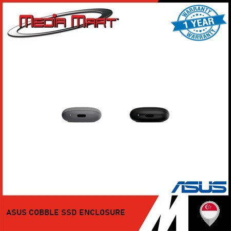 ASUS COBBLE SSD ENCLOSURE BLACK/GRAY | USB3.2 GEN2X1/ 10GBPS
