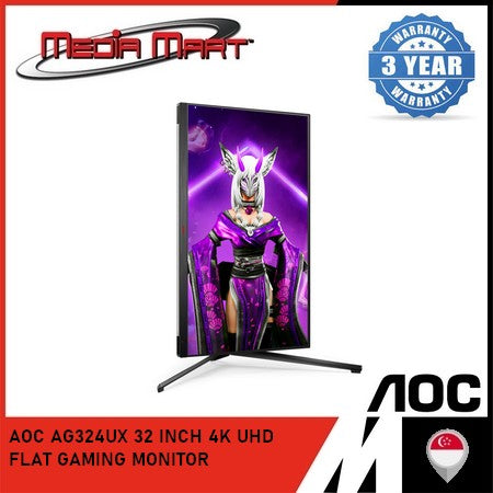 AOC AG324UX 32 INCH 4K UHD FLAT GAMING MONITOR