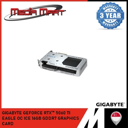 GIGABYTE GEFORCE RTX™ 5060 TI EAGLE | ICE | OC 16GB