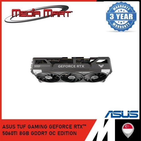 ASUS TUF GAMING GEFORCE RTX 5060Ti 8GB GDDR7 OC EDITION GRAPHIC CARD