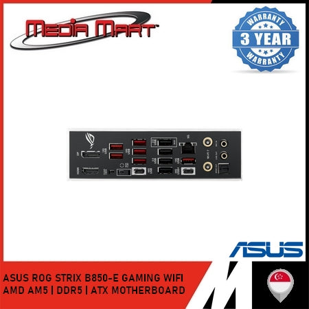ASUS ROG STRIX B850-E GAMING WIFI AMD AM5 | DDR5 | ATX MOTHERBOARD