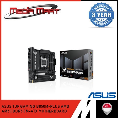 ASUS TUF GAMING B850M-PLUS AMD AM5 | DDR5 | M-ATX MOTHERBOARD