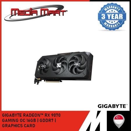 GIGABYTE RADEON⢠RX 9070 GAMING OC 16G GRAPHICS CARD