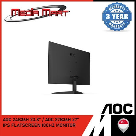 AOC 24B36H FLATSCREEN FHHD 1100HZ MONITOR