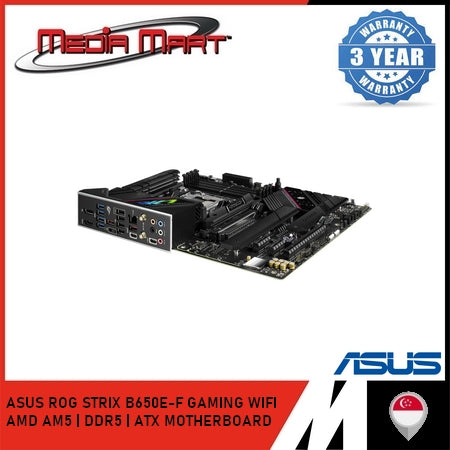 ASUS ROG STRIX B650E-F GAMING WIFI AMD AM5 | DDR5 | ATX MOTHERBOARD