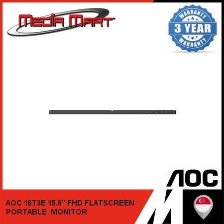 AOC 16T3E 15.6" FHD FLATSCREEN PORTABLE MONITOR