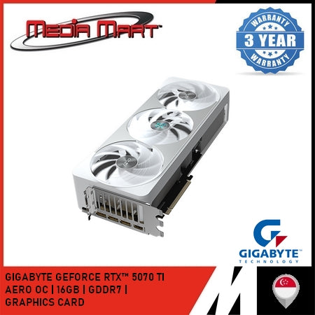 GIGABYTE GEFORCE RTX™ 5070 TT AERO OC 16G GRAPHICS CARD