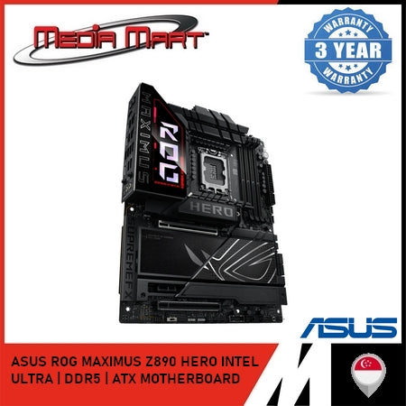 ASUS ROG MAXIMUS Z890 HERO | INTEL LGA 1851 | DDR5 | ATX MOTHERBOARD