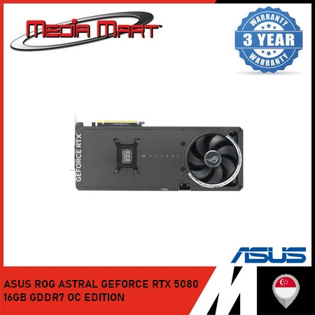ASUS ROG ASTRAL GEFORCE RTX 5080 16GB GDDR7 OC EDITION GRAPHIC CARD