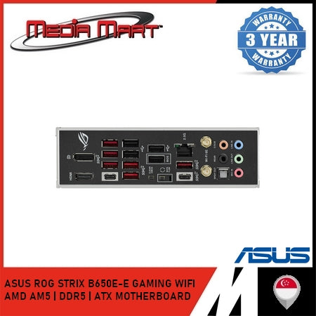 ASUS ROG STRIX B650E-E GAMING WIFI AMD AM5 | DDR5 | ATX MOTHERBOARD