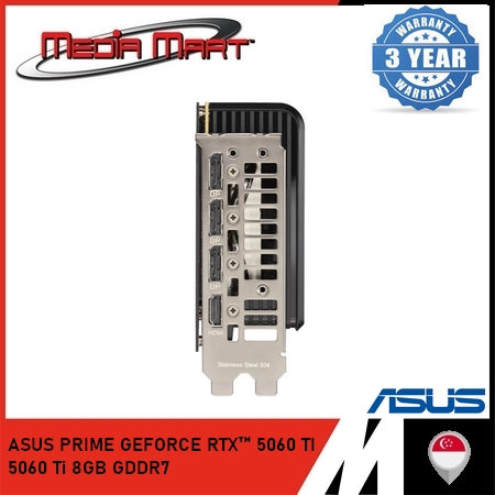 ASUS PRIME GEFORCE RTX 5060Ti 8GB GDDR7 GRAPHIC CARD