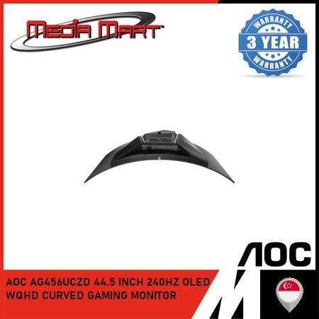 AOC AG456UCZD 44.5 INCH 240HZ OLED WQHD CURVED GAMING MONITOR