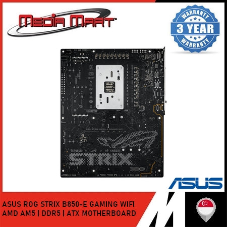 ASUS ROG STRIX B850-E GAMING WIFI AMD AM5 | DDR5 | ATX MOTHERBOARD