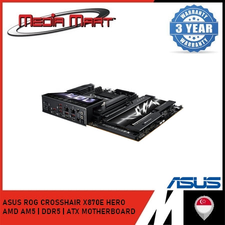 ASUS ROG CROSSHAIR X870E HERO ATX MOTHERBOARD