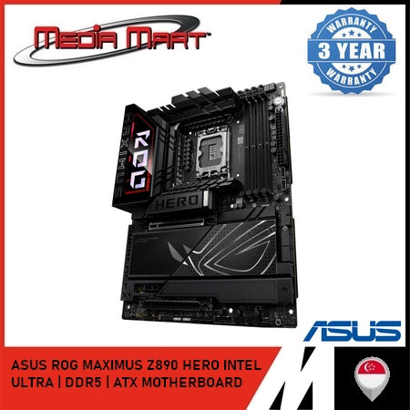ASUS ROG MAXIMUS Z890 HERO | INTEL LGA 1851 | DDR5 | ATX MOTHERBOARD