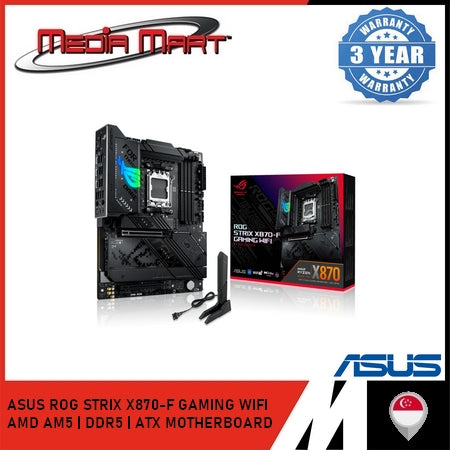 ASUS ROG STRIX X870-F GAMING WIFI ATX MOTHERBOARD