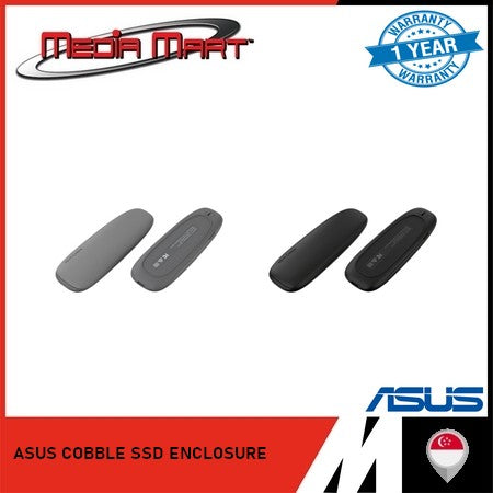 ASUS COBBLE SSD ENCLOSURE BLACK/GRAY | USB3.2 GEN2X1/ 10GBPS