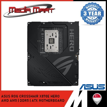 ASUS ROG CROSSHAIR X870E HERO ATX MOTHERBOARD