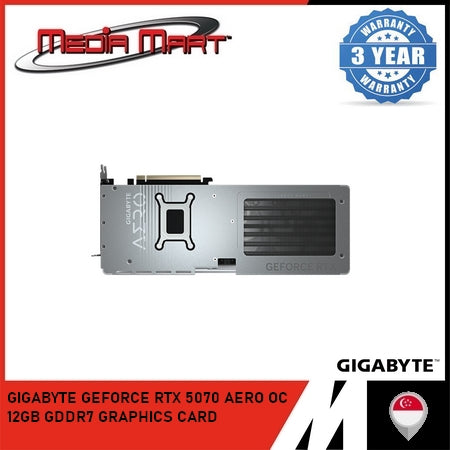 GIGABYTE GEFORCE RTX™ 5070 AERO OC 12G GRAPHICS CARD
