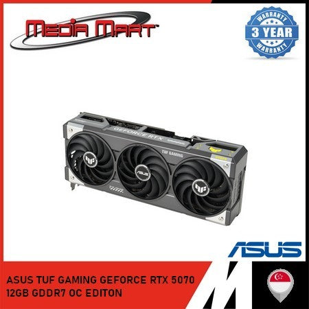 ASUS TUF GAMING GEFORCE RTX 5070 12GB GDDR7 OC EDITION GRAPHIC CARD