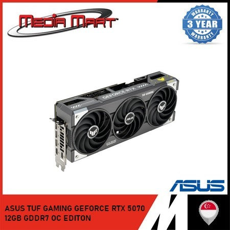 ASUS TUF GAMING GEFORCE RTX 5070 12GB GDDR7 OC EDITION GRAPHIC CARD