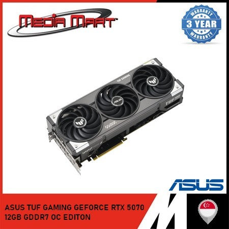 ASUS TUF GAMING GEFORCE RTX 5070 12GB GDDR7 OC EDITION GRAPHIC CARD