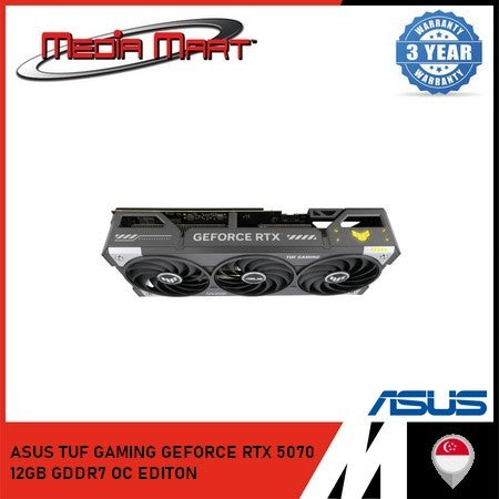 ASUS TUF GAMING GEFORCE RTX 5070 12GB GDDR7 OC EDITION GRAPHIC CARD