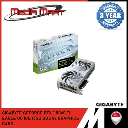 GIGABYTE GEFORCE RTX™ 5060 TI EAGLE | ICE | OC 16GB