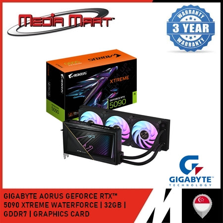 GIGABYTE AORUS GEFORCE RTX™ 5090 XTREME WATERFORCE 32G GRAPHICS CARD