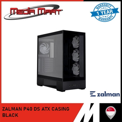 ZALMAN P40 DS ATX CASING BLACK