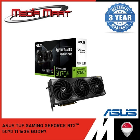 ASUS TUF GAMING GEFORCE RTX 5070TI 16GB GDDR7 OC EDITION GRAPHIC CARD