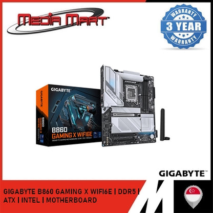 GIGABYTE B860 GAMING X WIFI6E ATX | DDR5 | MOTHERBOARD