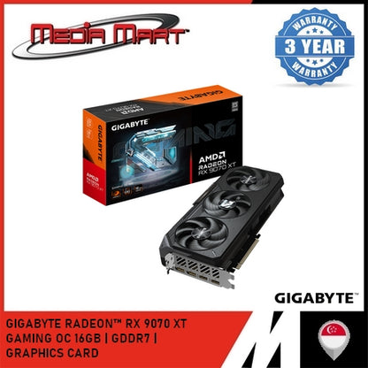 GIGABYTE RADEON™ RX 9070 XT GAMING OC 16G GRAPHICS CARD