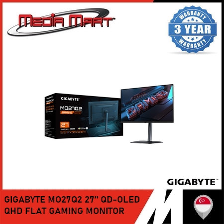 GIGABYTE MO27Q2 27" QD-OLED QHD FLAT GAMING MONITOR