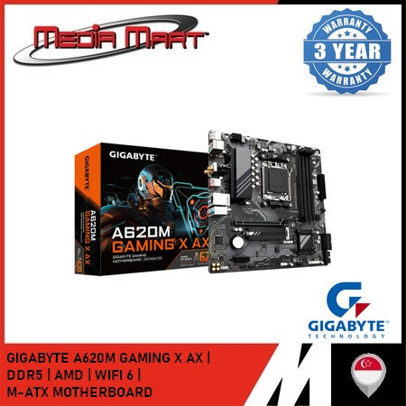 GIGABYTE A620M GAMING X AX